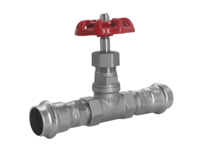 Clamping globe valve